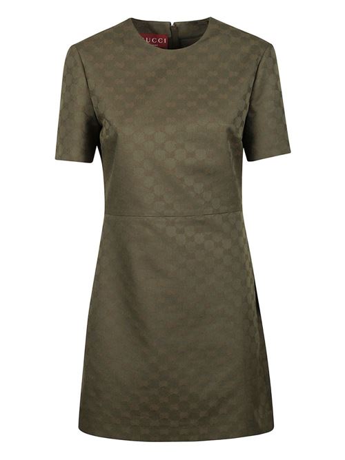 Abito in cotone gabardine GG GUCCI | 836198Z8B2V3602