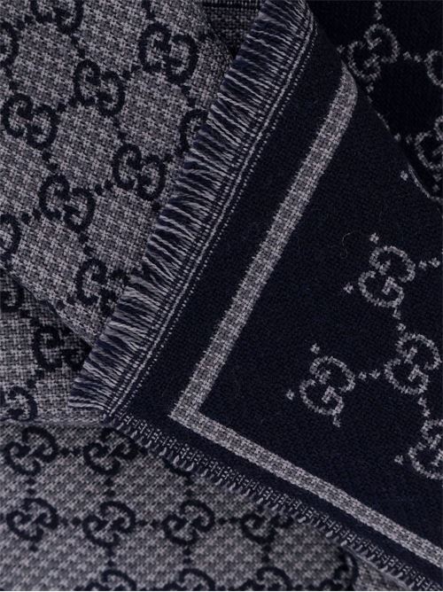 Sciarpa in lana GG jacquard GUCCI | 8362644G3861468