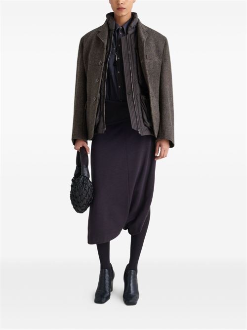Blazer with houndstooth pattern LEMAIRE | JA1078LF1461BK923