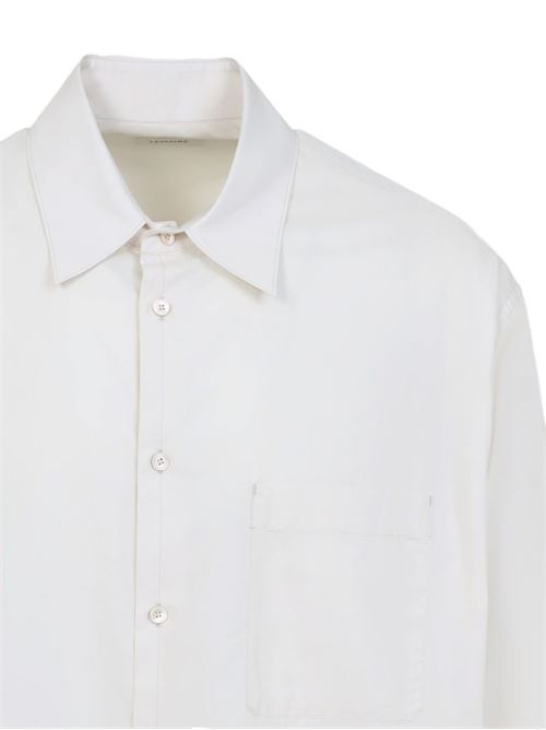 Regular cotton and silk shirt LEMAIRE | SH1201LF1500WH048