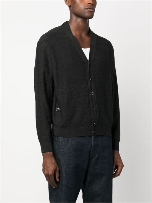 Cardigan con effetto mélange LEMAIRE | TO1082LK087BK966