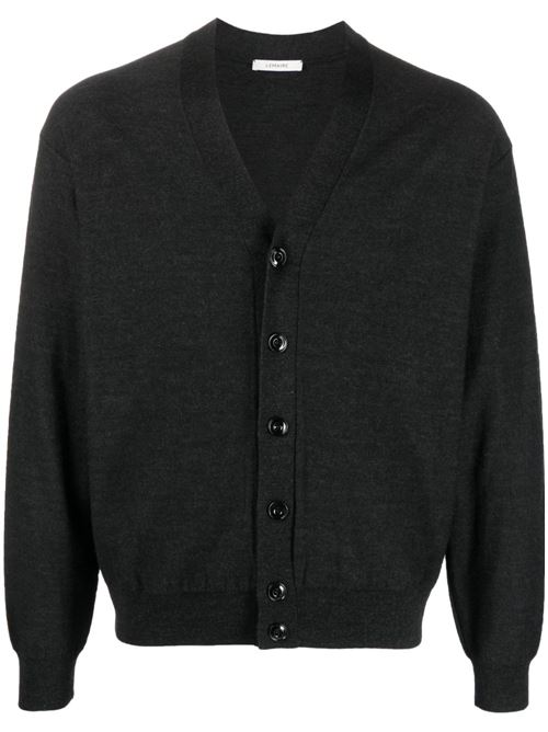 Cardigan con effetto mélange LEMAIRE | TO1082LK087BK966