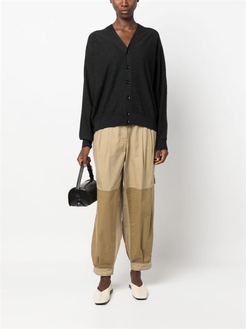Cardigan con effetto mélange LEMAIRE | TO1082LK087BK966