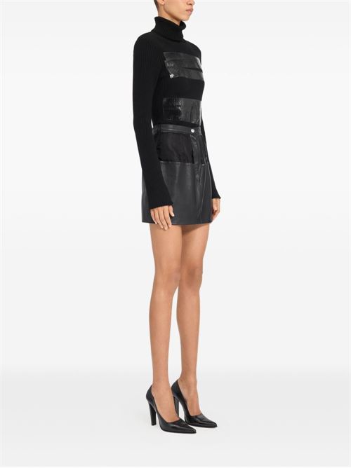 Mini skirt with inserts MM6 | S62MC0014M07002900