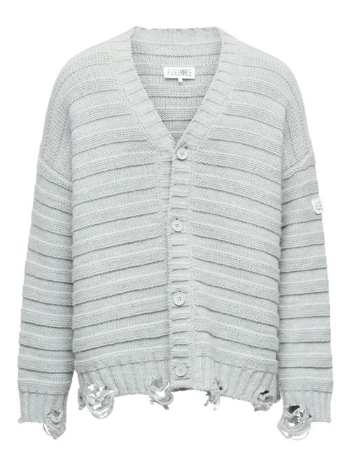 Cardigan con logo MM6 | SH0HP0005M13040857M