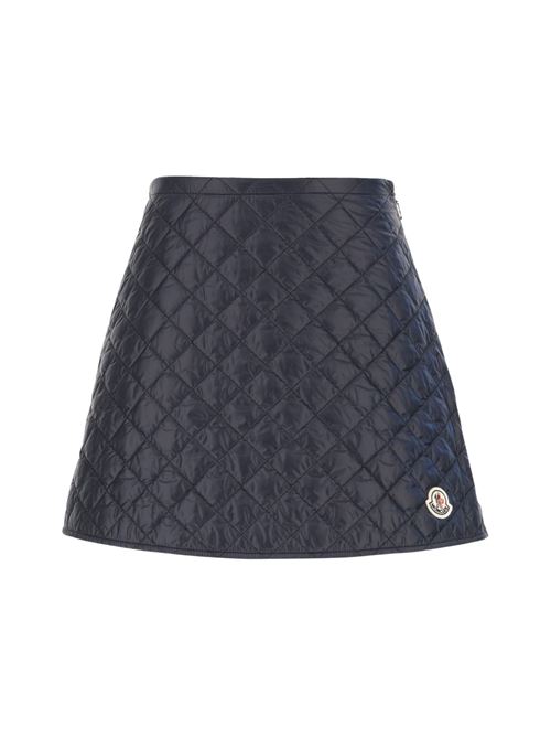 Minigonna trapuntata a rombi MONCLER | K20932D00014788RA778