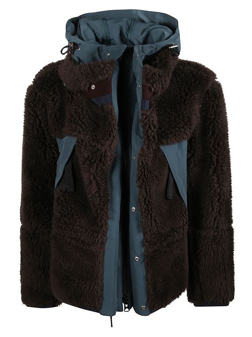 Giacca multimateriale SACAI | 2508076613