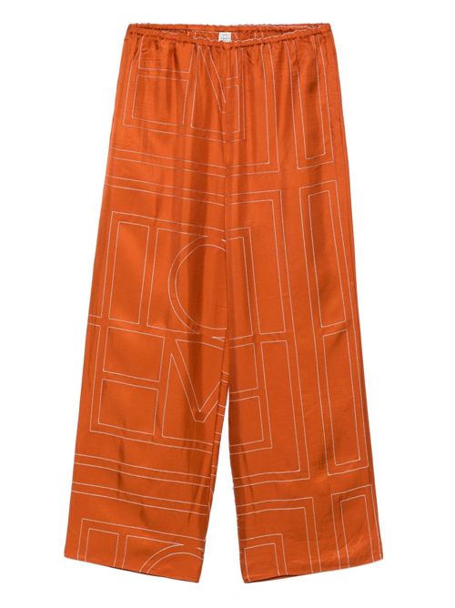 Monogram Trousers TOTEME | 241WRB1092FB0089161
