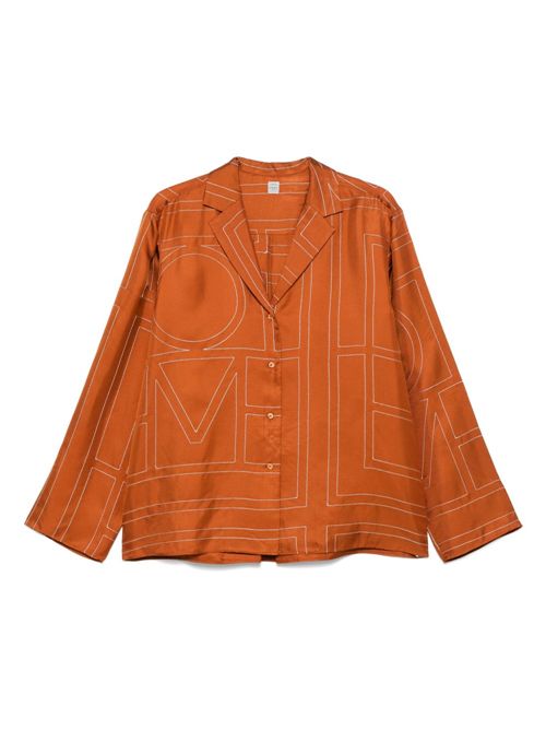 Camicia monogram TOTEME | 241WRT976FB0089161