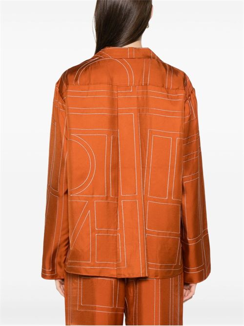 Camicia monogram TOTEME | 241WRT976FB0089161