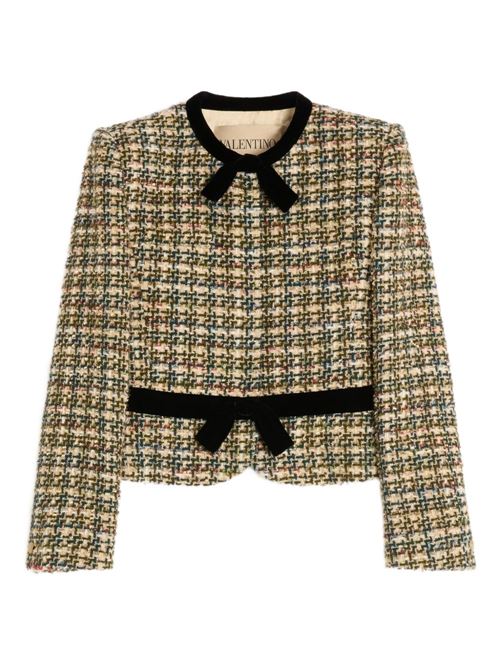 Multicolored blazer with bows VALENTINO | 7B0CE4T09R6M12