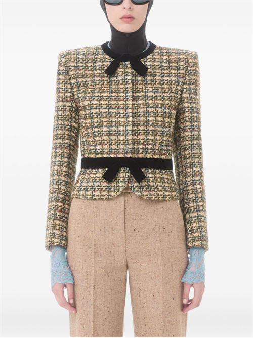 Blazer multicolor con fiocchi VALENTINO | 7B0CE4T09R6M12
