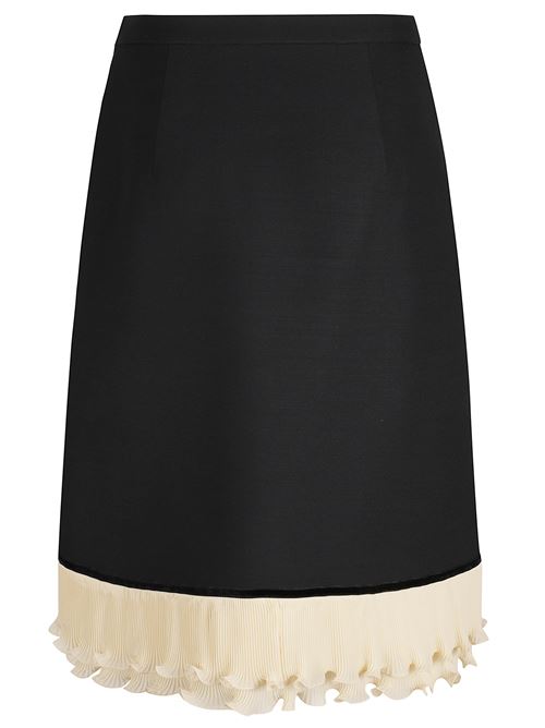 Gonna Solid Crepe Couture VALENTINO | 7B3RADG01CFTB1