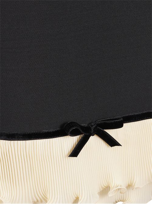 Gonna Solid Crepe Couture VALENTINO | 7B3RADG01CFTB1