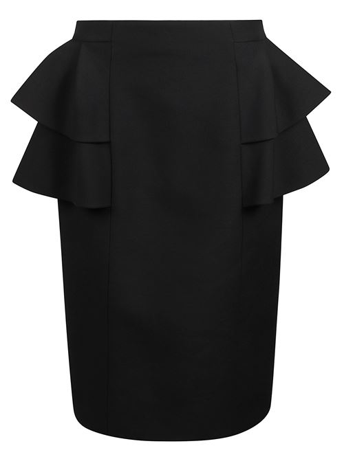 Gonna midi in Crepe Couture VALENTINO | 7B3RADJ51CF0NO