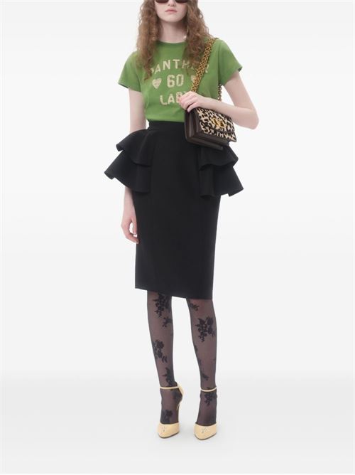 Gonna midi in Crepe Couture VALENTINO | 7B3RADJ51CF0NO