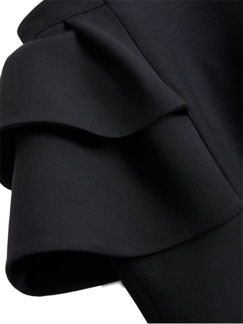 Gonna midi in Crepe Couture VALENTINO | 7B3RADJ51CF0NO