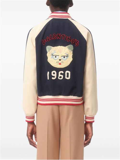 V-Logo bomber jacket VALENTINO | 7V3CIP63AWSDYB