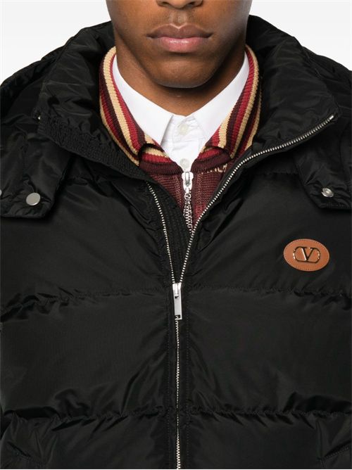 Quilted down jacket with hood VALENTINO | 7V3CNB316FN0NO