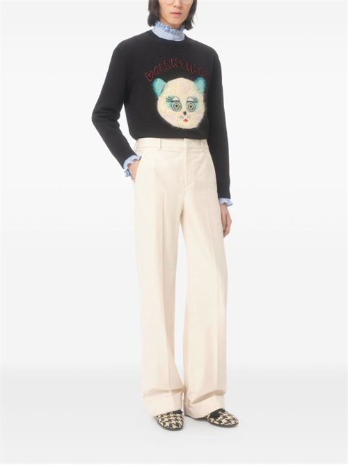 Pantalone a gamba larga VALENTINO | 7V3RBJ70ASK1SS