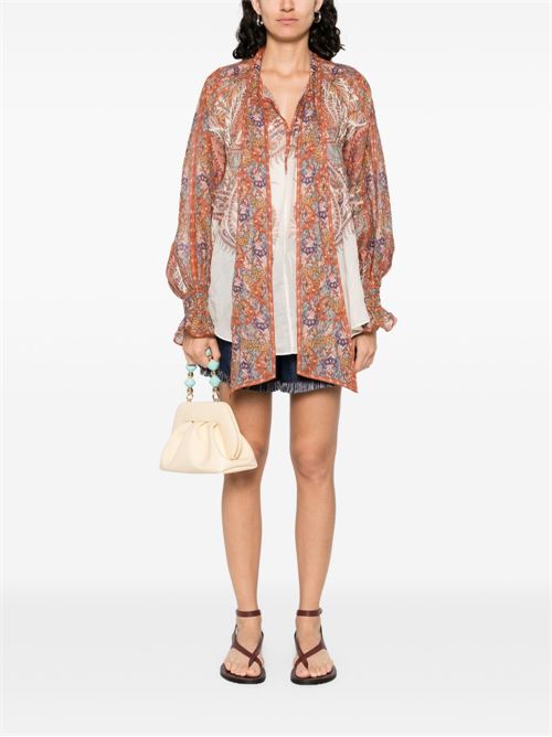 Rhiannon Tie Neck Blouse ZIMMERMANN | 3236TSS251CMP