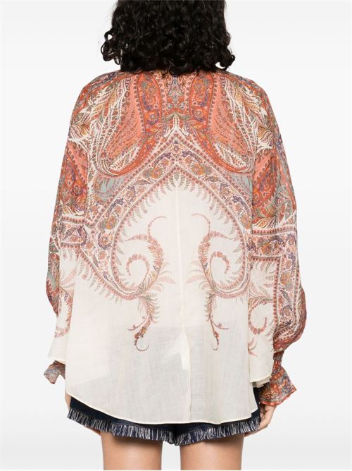 Rhiannon Tie Neck Blouse ZIMMERMANN | 3236TSS251CMP