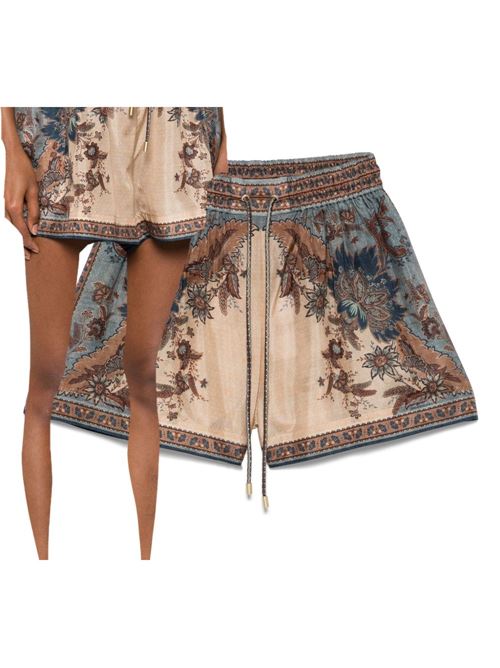 Ascension Shorts ZIMMERMANN | 3497ASS253BLCMINFLO