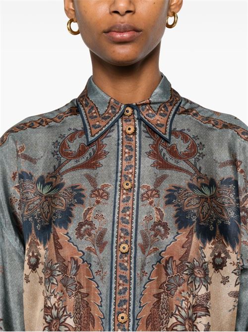 Ascension Shirt ZIMMERMANN | 3498TSS253BLCMINFLO