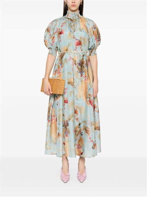 Maxi swing dress ZIMMERMANN | 4554DSS253AQPLMFLO