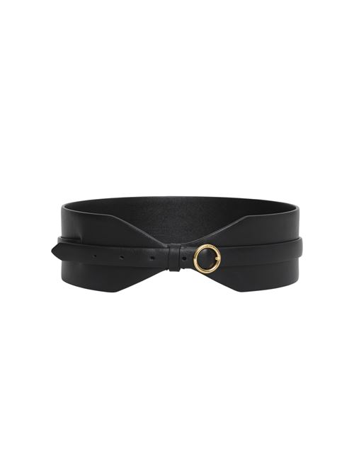 Large leather belt ALAIA | AA1C331MCA332999
