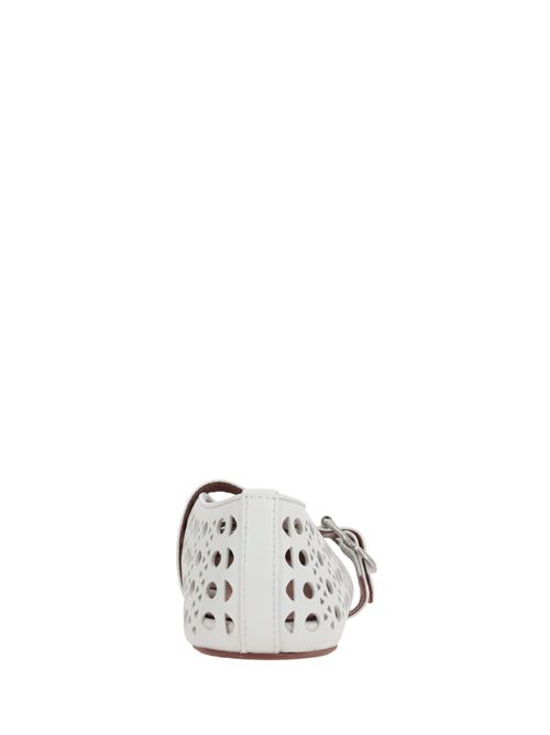 Perforated ballerina ALAIA | AA3A029CK216020