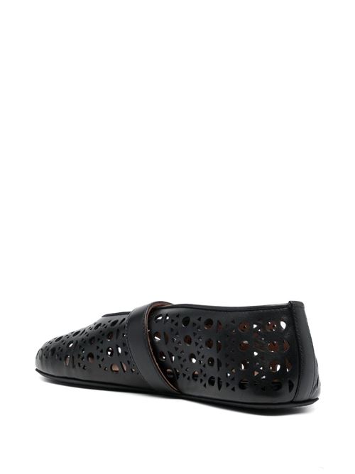 Perforated ballerina ALAIA | AA3A029CK216999