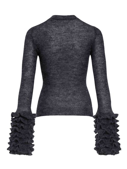 Ruffled sweater ALAIA | AA9G0076K101B821