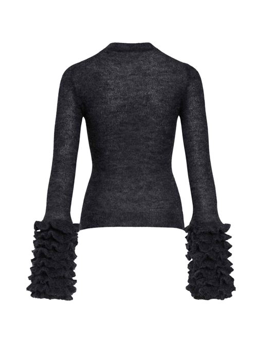 Maglione con ruche ALAIA | AA9G0076K101B995