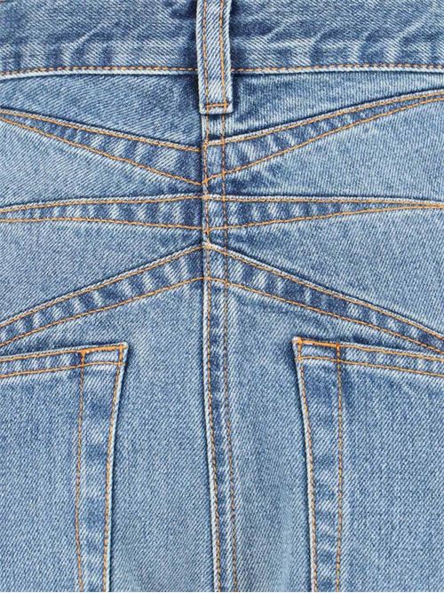 Jeans arrotondati ALAIA | AA9P0176D006B505
