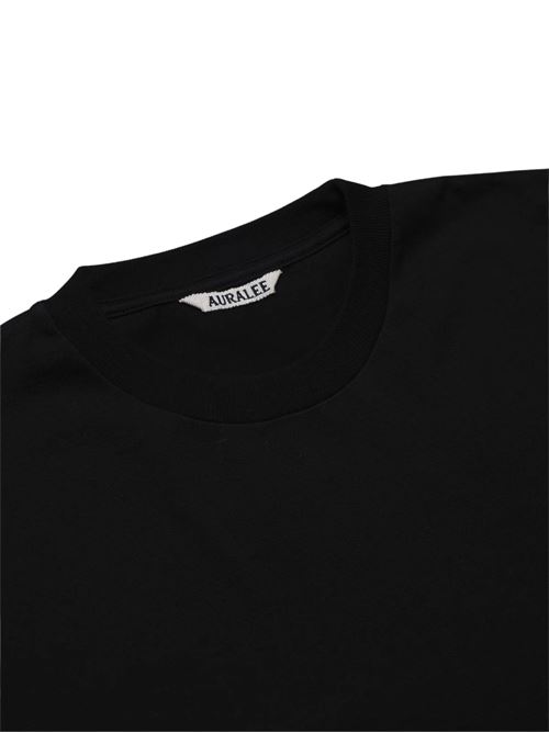 Cotton T-shirt AURALEE | A00P02GTBLACK
