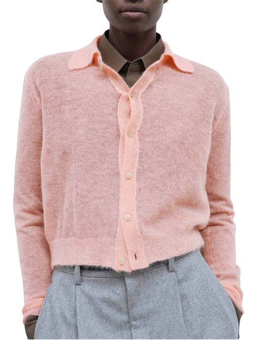 Mohair Cardigan AURALEE | A25AC01FGSALMONPINK