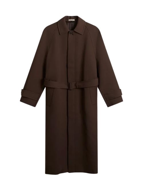 Double-layer Coat AURALEE | A25AC02WDDARKBROWN