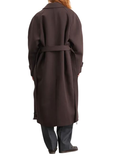 Double-layer Coat AURALEE | A25AC02WDDARKBROWN