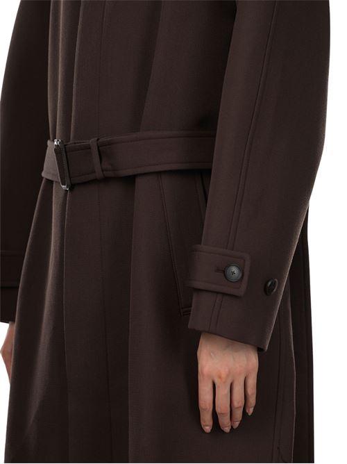 Double-layer Coat AURALEE | A25AC02WDDARKBROWN