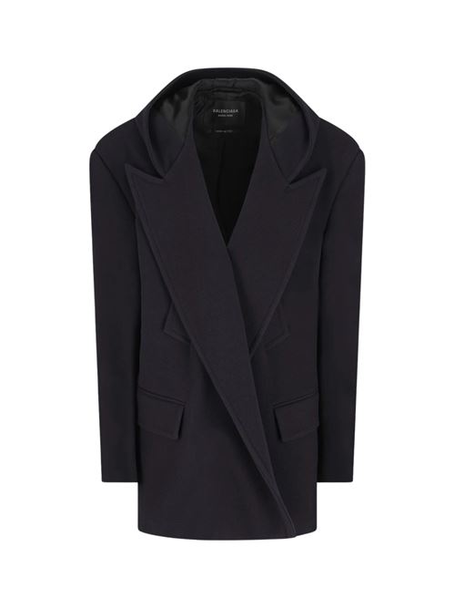Short coat with hood BALENCIAGA | 852339TQU144100