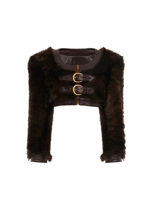 Short Spencer jacket with buckles CHLOE' | CH25WCV5792722U