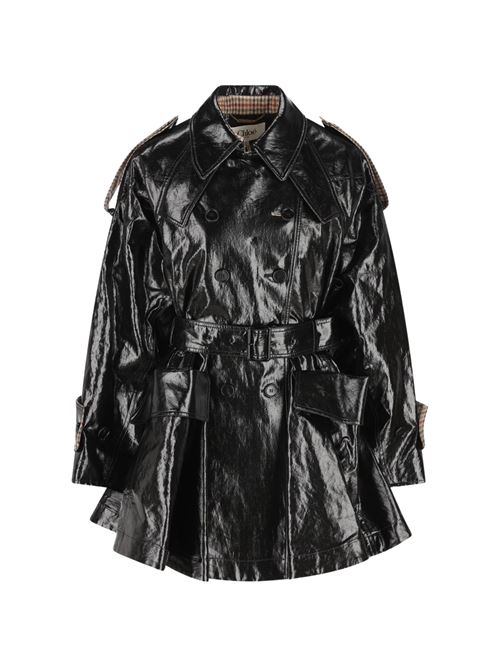 Short double-breasted riding coat CHLOE' | CH25WMA52191001