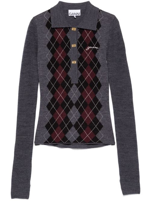 Jacquard Polo GANNI | K2314523