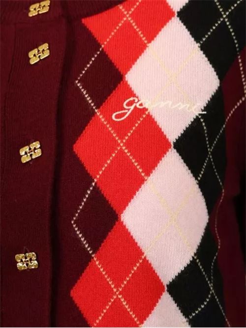 Diamond cardigan GANNI | K2532730