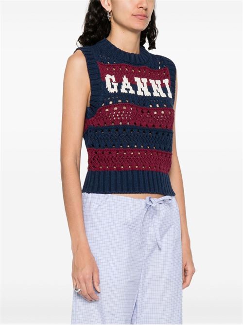 Knitted vest GANNI | K2568999