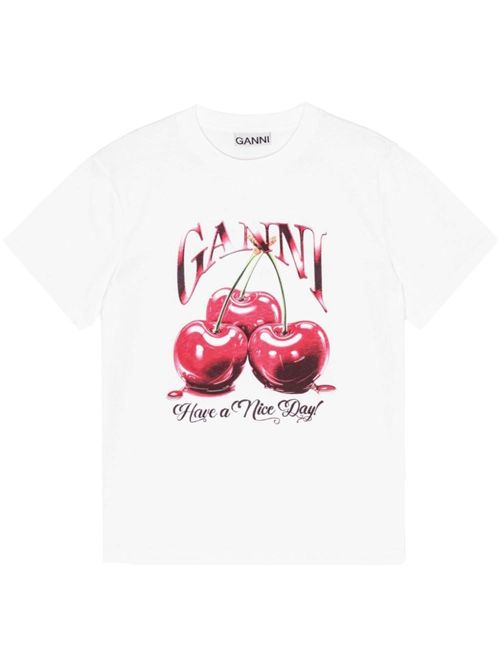 Printed T-shirt GANNI | T4004151