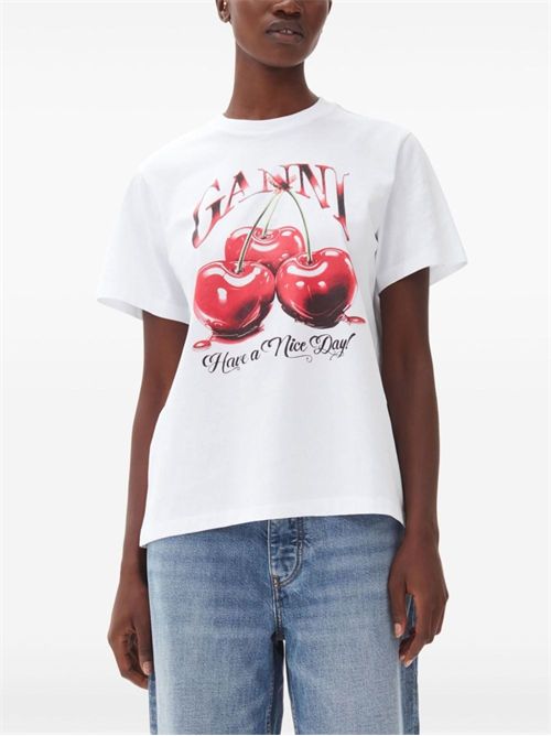 Printed T-shirt GANNI | T4004151