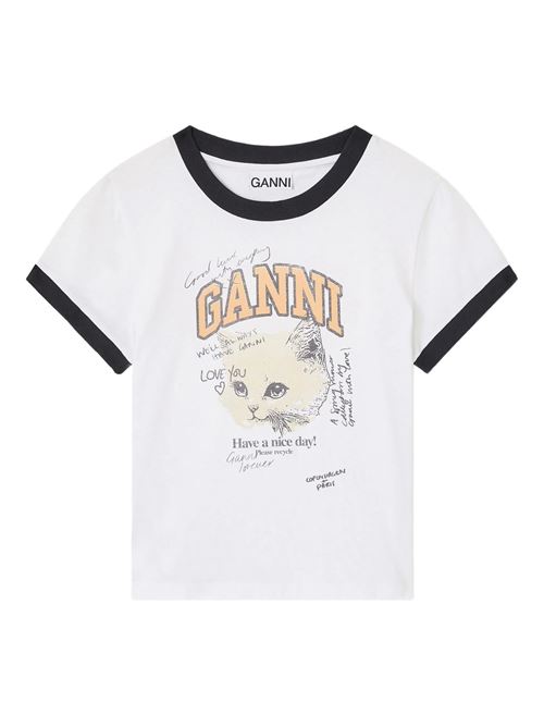 Kitty T-shirt GANNI | T4336151