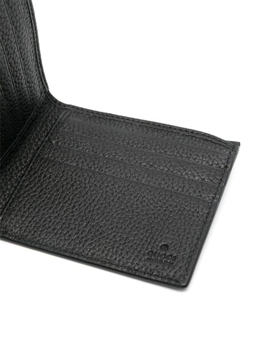 Portafoglio bifold  con logo GUCCI | 771148AABXM1000